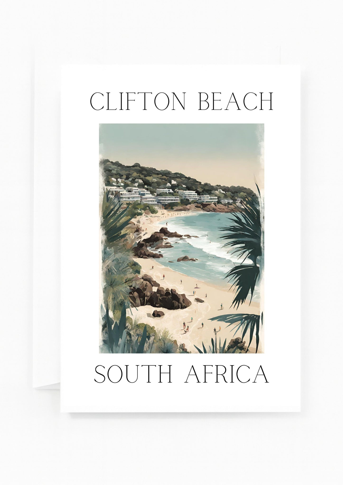 Clifton Rocks Greeting Card