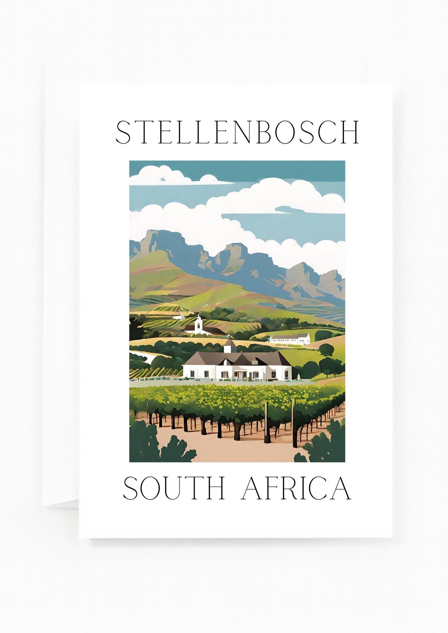 Stellenbosch Greeting Card