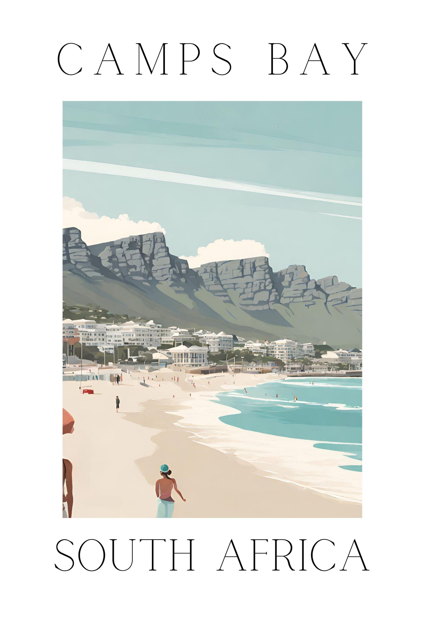 Camps Bay- Collectable Magnet