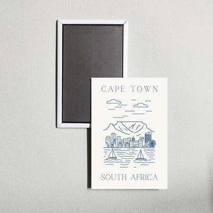 Cape Town Line Art- Collectable Magnet