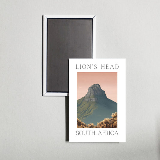 Lions Head- Collectable Magnet