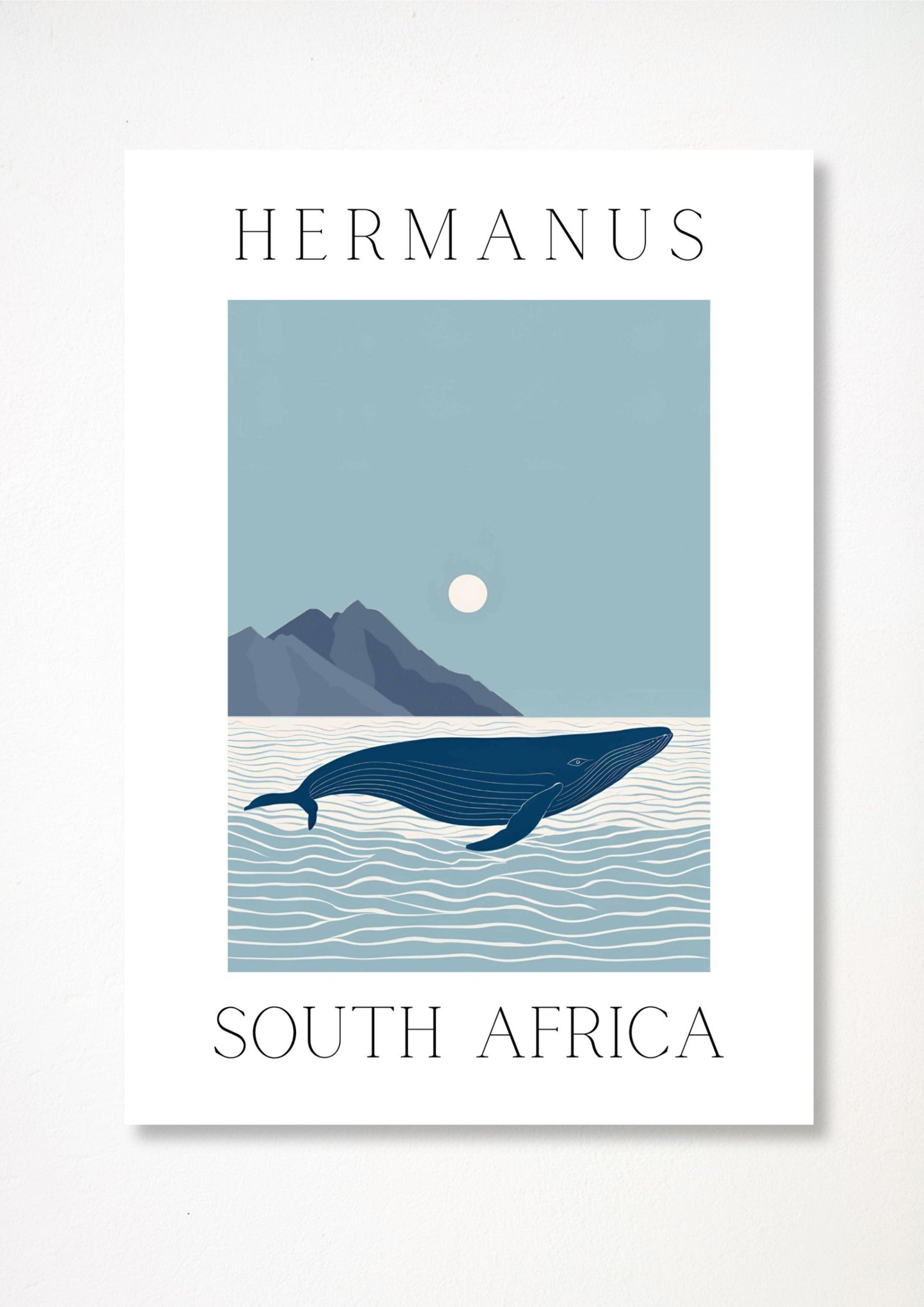 Hermanus- Illustrated Art Print