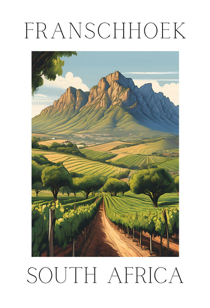 Franschhoek- Collectable Magnet