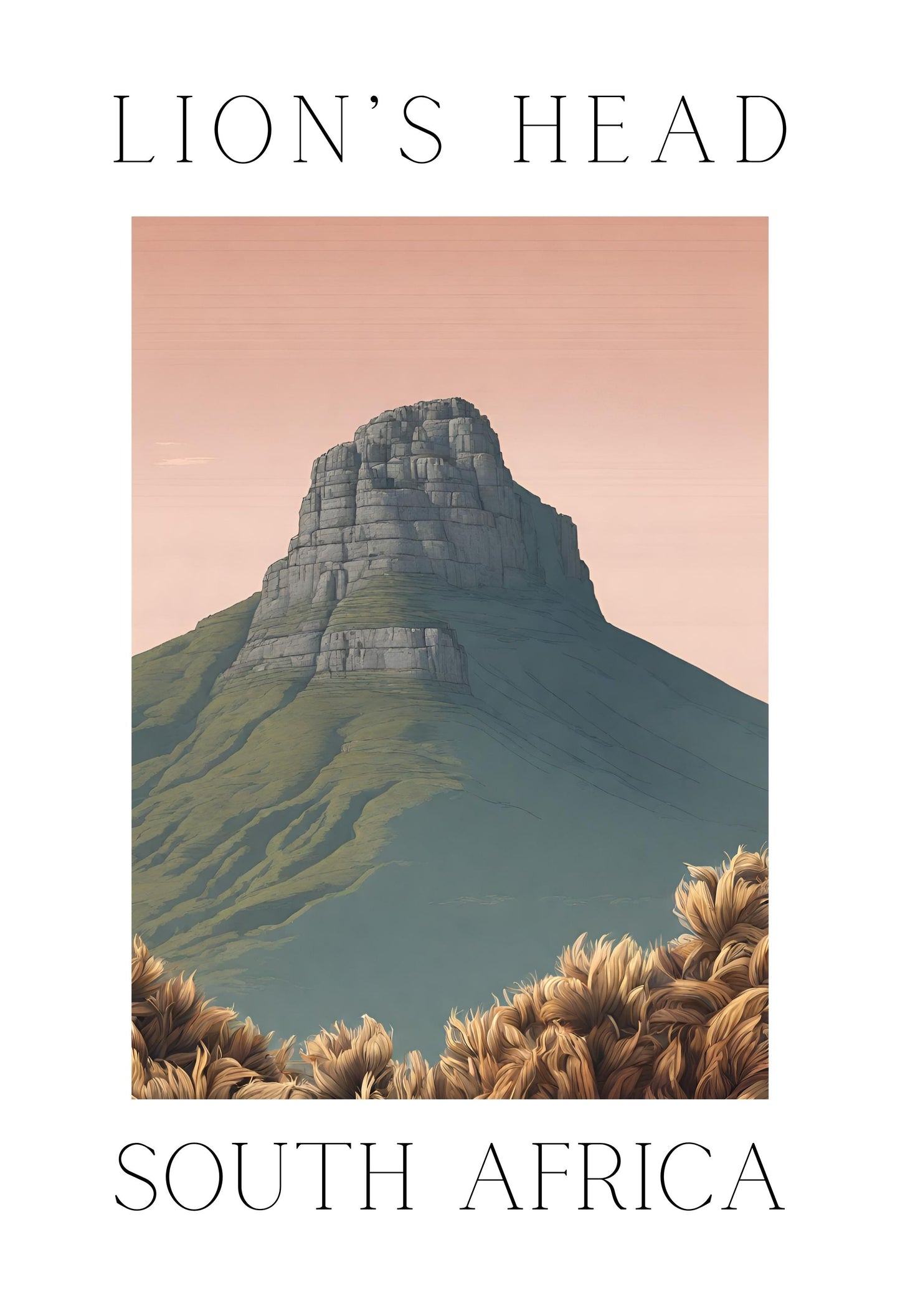 Lions Head- Collectable Magnet